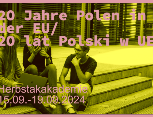 Herbstakademie für Studierende und junge Berufstätige mit Herkunftssprache Polnisch „Polen und Europa“